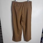 Loft  Sawyer Pull On Pants in Heathered Brushed Flannel Brown Size Large Casual Photo 2