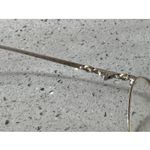 Elle  Eyeglasses Frames ONLY Women's  Gold Metal Full Rim Oval 50-18-135 Photo 9