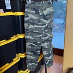 H&M Divided Camo Cargo Jogger Pants Elastic Waist Size 2 Photo 9