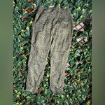 Nicole Miller  New York Green Speckled Joggers Size Medium Photo 3