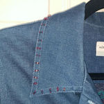 Alfred Dunner  Floral Print Denim Vest Photo 4