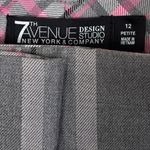 New York & Co. 💥 Plaid Grey and Pink Signature Fit Trousers Photo 2