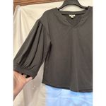 a.n.a  Cozy V-Neck Soft Lightweight Sweater Women's Size Medium Charcoal Gray NWT Photo 3