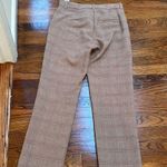 Frank And Oak size 8 plaid trouser pant straight ankle crop Photo 7