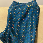 Nike  Legendary Dri-Fit Pant - Teal Orange Polka Dot Cropped‎ Legging. Large. Photo 0
