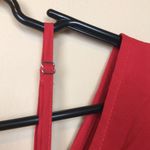 Pretty Little Thing Women’s Red Ruffle Off the Shoulder Leg Slits Maxi Dress Photo 7