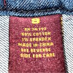 Zana Di Zana-di Wormen's Skinny Dark Wash Jeans w/Studs Down the Outer Thigh-Jr. Size 9 Photo 13