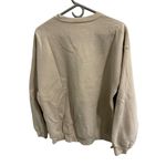 None Beige “Camping” Definition Sweatshirt | Rustic Outdoor‎ Graphic Pullover Photo 1
