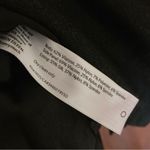 Eileen Fisher  Women's Charcoal Black Striped Ponte Square Neck Dress Size 2 Photo 9