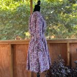 J.Crew Palermo Smocked Waist Mini Dress 100% Linen Size MT Photo 2