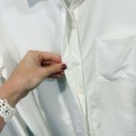 Athleta  Urbanite Top White Size S Relaxed Lightweight Tee Photo 3