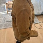 Vintage suede fringe western jacket Brown Size XS Photo 8