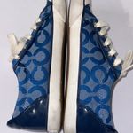 Coach  Denim Classic Signature Sneakers Size 6.5B Photo 4