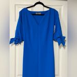 Chiara Boni  La Petite Robe Italy Vibrant Blue Maxi Dress Size 14 Photo 3