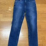 Paige Sarah Slim Preppy Cheeky Quiet Luxury Coastal Minimalist Med Wash Jeans 25 Photo 2