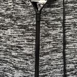 Adidas  Activewear Running Hood‎ Fleece Jacket Womens Size S Grey/black Photo 2