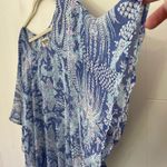 Show Me Your Mumu Moon Tunic Sheer Blue Boho Kimono Sleeves ~ Size S Photo 4