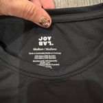 JoyLab  Sleek Black Workout Top Photo 2