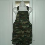 Forever 21 NWT Camo Denim Overall Dress Photo 4