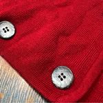 Valerie Stevens Vintage  Red Merino Wool Double-Breasted Cardigan small Hong Kong Photo 1