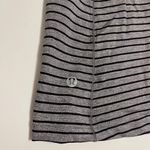 Lululemon Super Sport Tank Gray Black Blue Size 6 Luxtreme Built In Sports Bra Photo 10