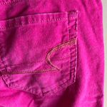 American Eagle NWT  Vibrant Pink Jeans size 2 corduroy Photo 9