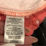 Loft π΅ SALE 3/$25 LINEN 6 inch MID RISE SALMON PINK WHITE POLKADOT SHORTS ZIP Photo 3