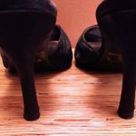 Black Fabric and Sparkle Accent Formal Dress Shoes Size 7 Photo 2