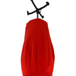 TALULAH Losing My Mind Midi Dress Tangerine Orange Size Medium / US 6 Photo 11