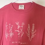 Dirty Laundry Wild Flowers XS cotton drawstring waist T-shirt Photo 1