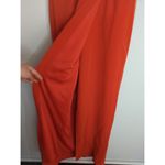 JS Collections Red Ruched Back V Neck Party Dress Women 2 NWT Valentine Holiday Photo 3