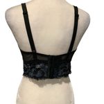 Adore Me Midnight Lace Bralette Beautiful Underwire Support WORN ONCE Photo 2