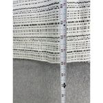 Banana Republic Women's A Line Skirt Size 8 White Black Tweed Cotton Blend Lined Photo 6