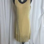 By Together TOGETHER Sleeveless Dress With Fringe Photo 0
