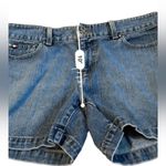 Tommy Hilfiger Vintage Medium Wash High Rise Denim Shorts Sz 8 Photo 7