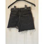 PacSun  Ultra High Rise‎ Distressed ButtonFly Shorts Black Juniors Size 25 -WP1 Photo 2