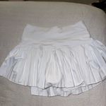 Gold Hinge Women's White Pleated Skirt Photo 2