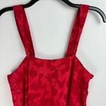 Victoria's Secret Vtg Victoria’s Secret Red Semi Sheer Slip Dress Sz Medium Babydoll Photo 11
