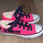 Converse Dallas Cowboys NFL Football Pink & Blue  - Size 6 Photo 2