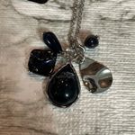 C Est.1946 Fashion Silver Tone Cluster Charm Pendant Statement Necklace Photo 6