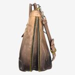 Prada  Ombre Leather Tote Bag Brown Gradient Large Satchel Shoulder Bag Photo 8