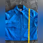 Target Black History Month Blue Cropped Trench Jacket Women’s 💙Size S💙 (NWOT) Photo 11