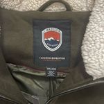 1 Madison  expedition olive green Sherpa coat Photo 3