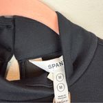 Spanx NWT AirEssentials Stripe Jumpsuit Black White Striped Wide Leg Size Medium Photo 12