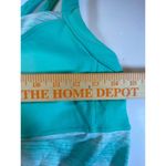 Athleta Athletic Top GREEN White RACERBACK SZ M Strapped Built In Bra Women's Photo 2
