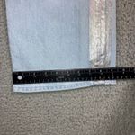 American Eagle Stovepipe Jeans Women 4 Short Wide Leg Stretch Light Wash Denim Photo 5