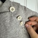 Roxy Grey/Beige Hoodie Sweatshirt Size Large Kangaroo Pocket, Long Sleeve A27 Photo 2