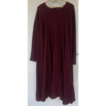 Rundholz Dip Wool Cashmere Dress M Burgundy Asymmetric Lagenlook Avant Garde Red Size M Photo 2