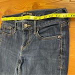 EXPRESS  Barely Boot Low Rise Stretchy Women’s Denim Jeans 2s Dark Wash Photo 1