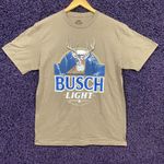 Busch Light Big Buck Hunter Light Lager Beer Promo T-Shirt M Photo 0